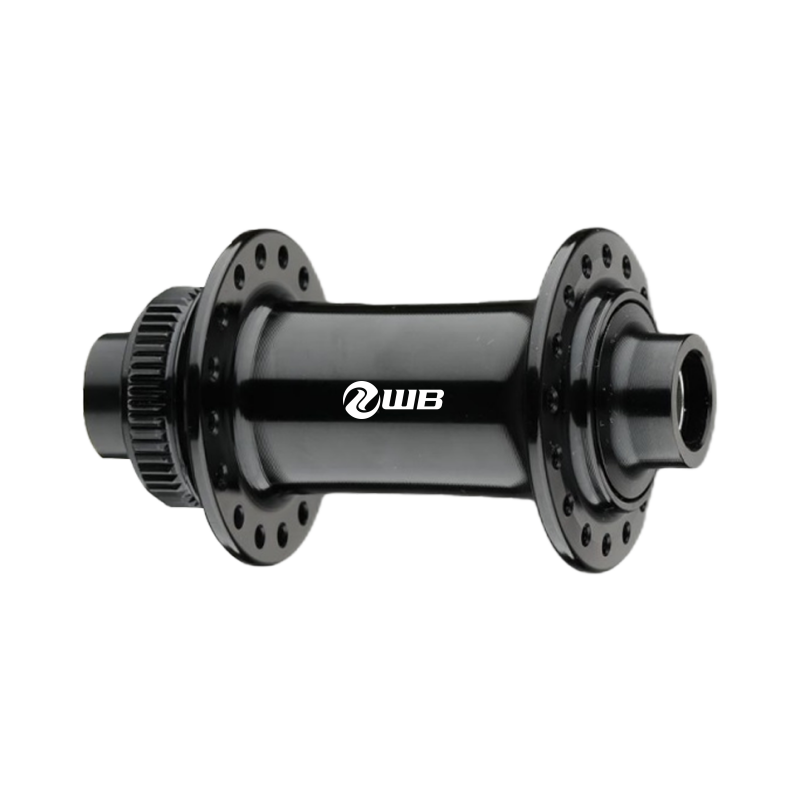 Moyeu avant VTT MC-T01F avec disque de verrouillage central et essieu traversant