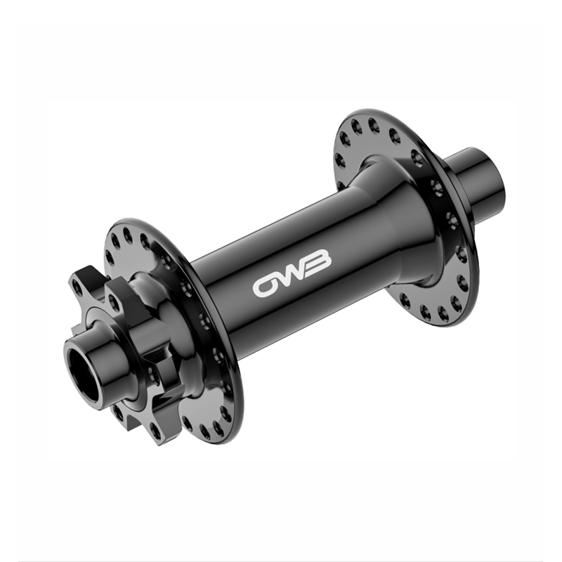 Moyeu avant de frein à disque à 6 boulons pour essieu traversant de vélo électrique MD-T135F 135 mm